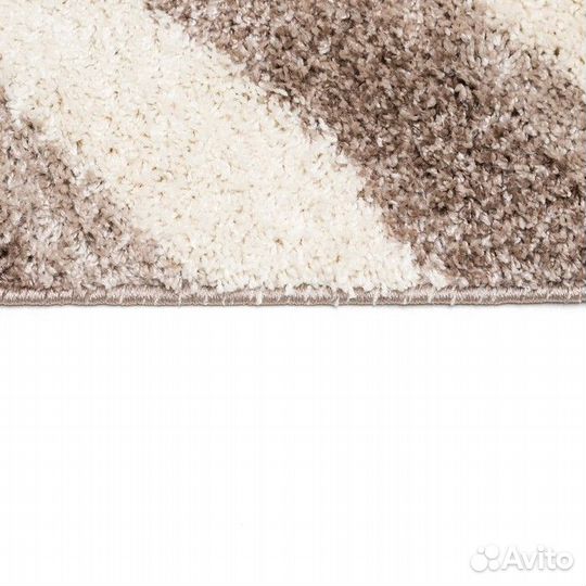 Ковер Шегги прямоугольный 80х150 см, 100 полипропи