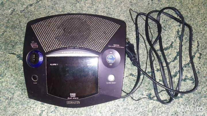 Радио-часы-будильник philips aj3225/00