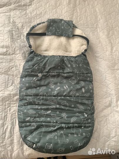 Зимний конверт в коляску