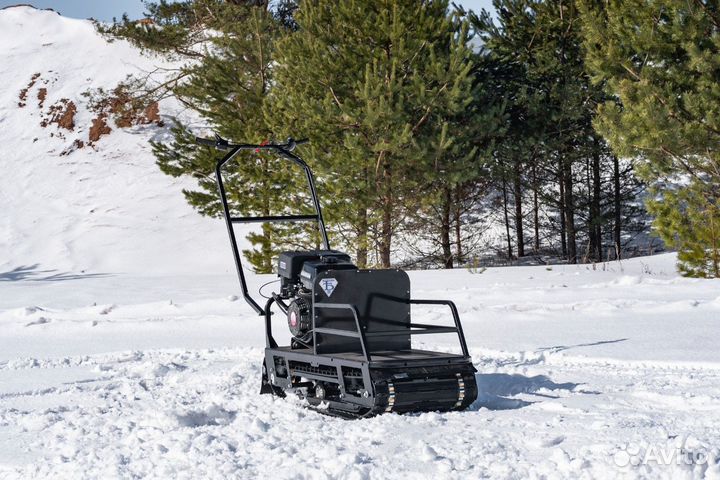 Мотобуксировщик Бурлак М2 LRK 15 л.с