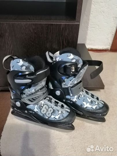 Коньки детские раздвижные 30 33