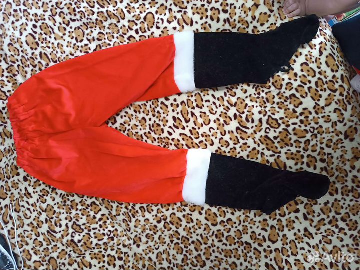 Костюм деда мороза детский