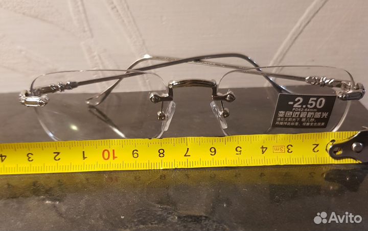 Очки фотохромные -2,5 новые. - 1.5 новые