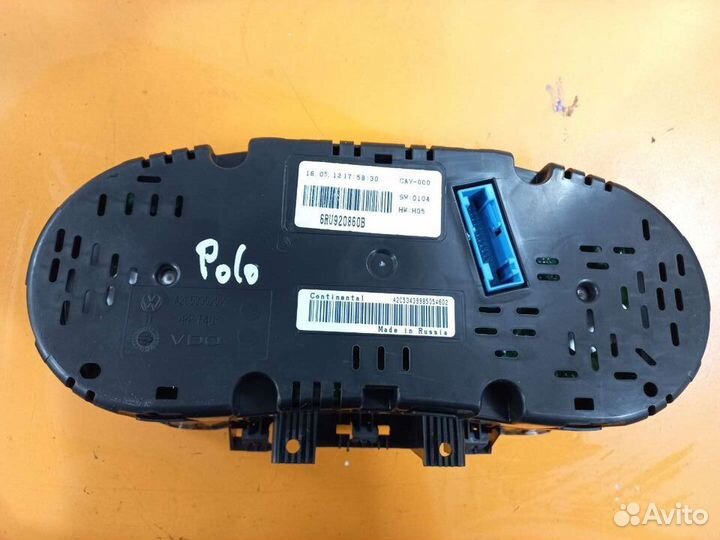Панель приборов VW Volkswagen Polo