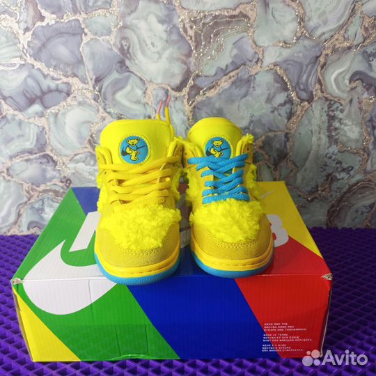 Кроссовки Nike sb dunk low Grateful dead