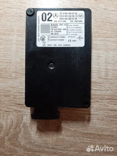 Датчик радарный Mercedes A0009058702