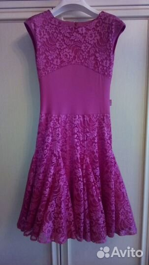 Платья рейтинговые для бальных танцев. 146-152 см