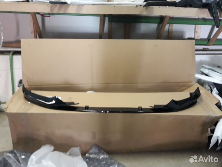 Сплиттер BMW 5 g30 глянец performance