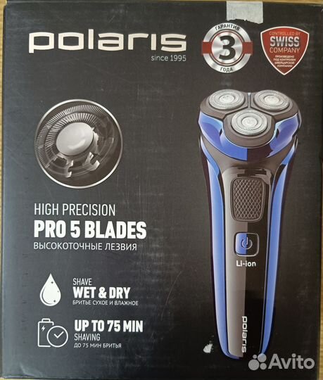 Бритва электрическая Polaris