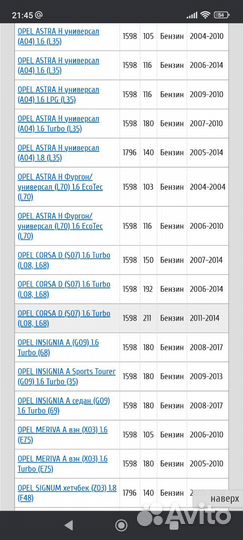 Модуль зажигания opel astra h