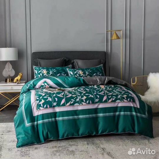 Двуспальное постельное белье kenzo