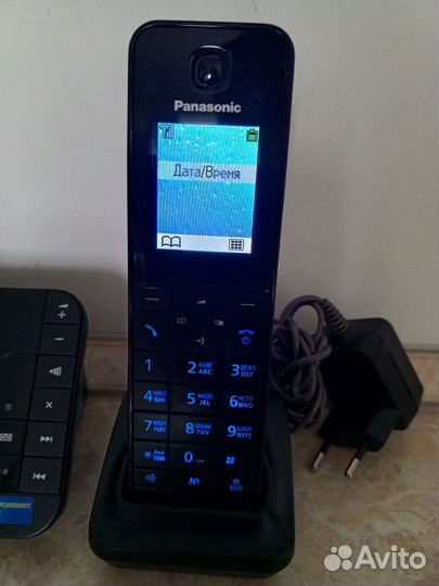 Радиотелефон panasonic с двумя трубками