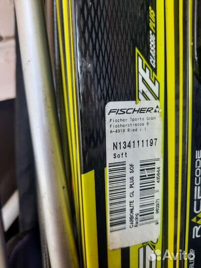 Лыжи беговые fisher carbonlite