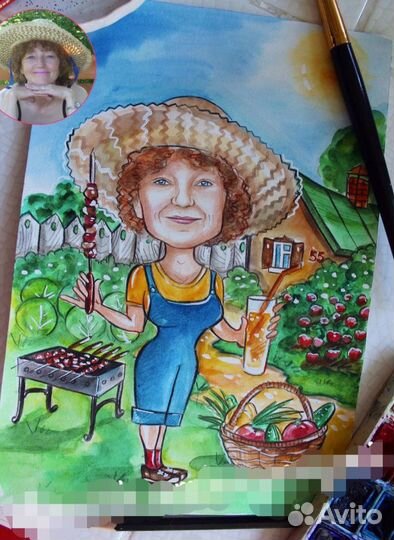 Шаржи по фото