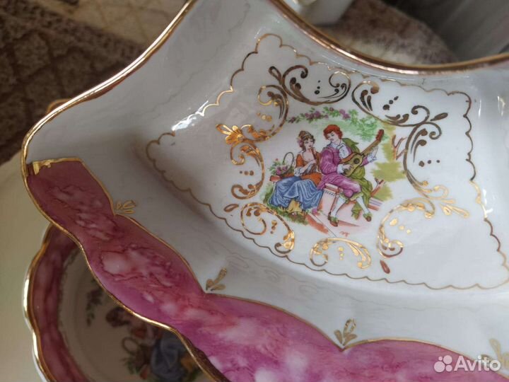 Менажница, Набор фарфоровой посуды