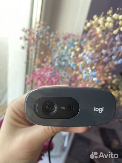 Веб-камера Logitech C270 HD 720p, черный
