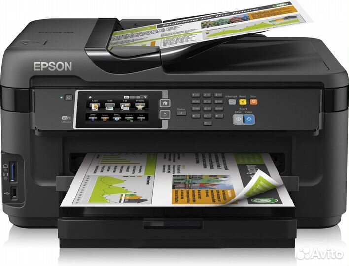 Сканер epson WF-7610 в сборе