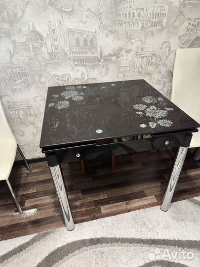 Кухонный стол и стулья бу, можно по отдельности