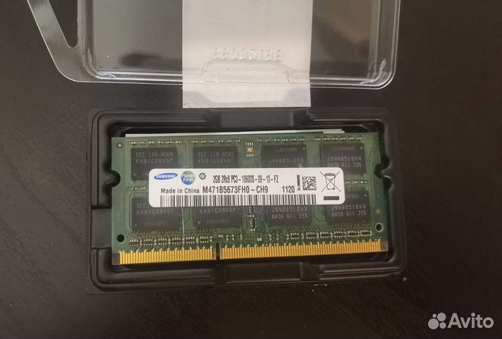 Оперативная память ddr3 для ноутбука 2gb