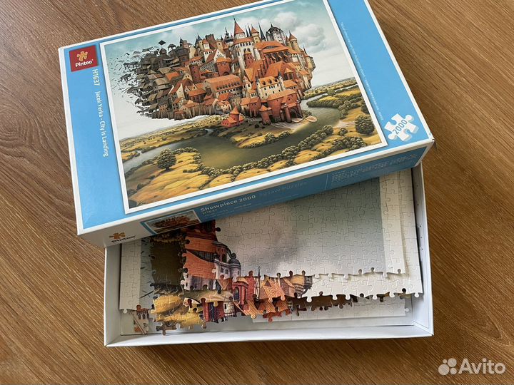 Паззлы Pintoo, пластиковые, 2000 и 1000 деталей