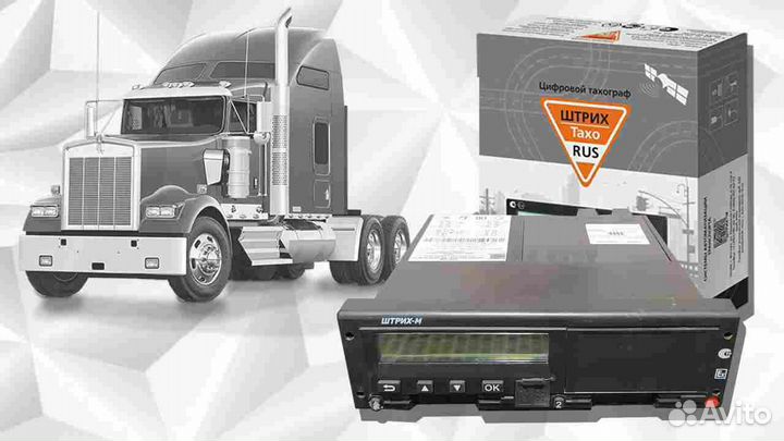 Автомобильный тахограф Штрих-М, с скзи