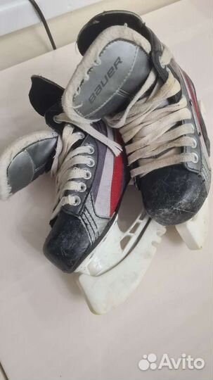Хоккейные коньки bauer детские р.31
