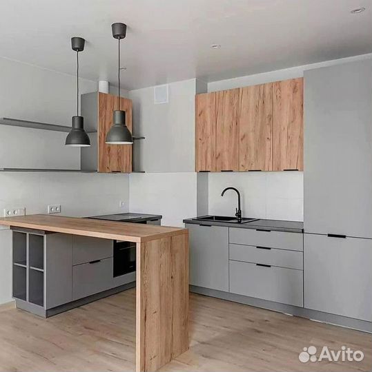 Кухонный гарнитур на заказ под ключ