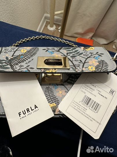Сумка натуральная кожа furla