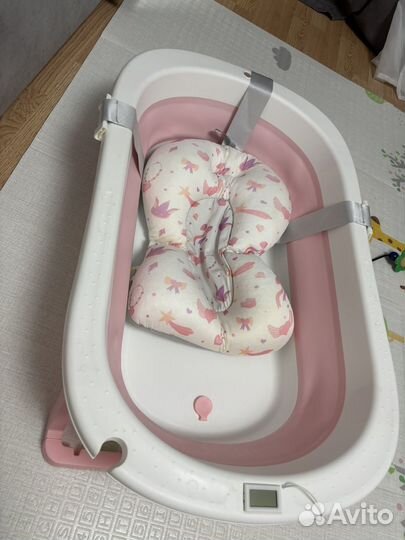 Детская ванночка для купания складная