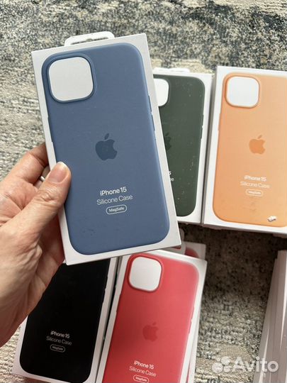 Чехол Apple iPhone 15 Silicone Case оригинал