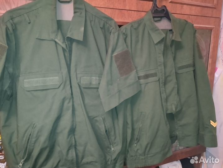 Летняя офисная военная форма зеленая