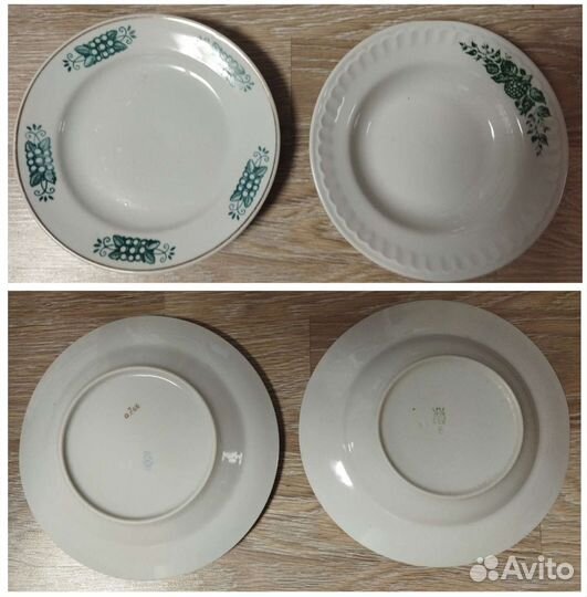 Тарелки разные винтаж