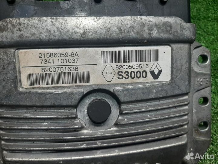 Блок управления двс Renault Megane 2 (LM0C) 2008