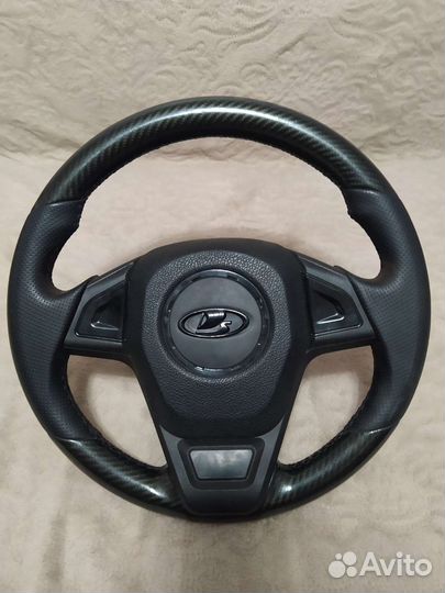 Руль анатомический Барс в экокоже