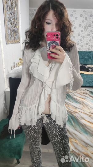 Рубашка с волнами