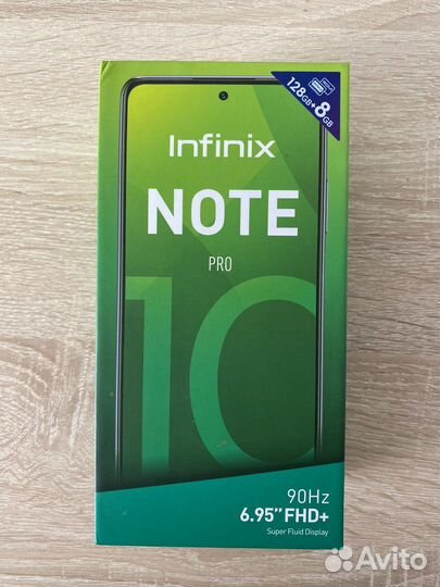 Infinix NOTE 10 Pro, 8/128 ГБ