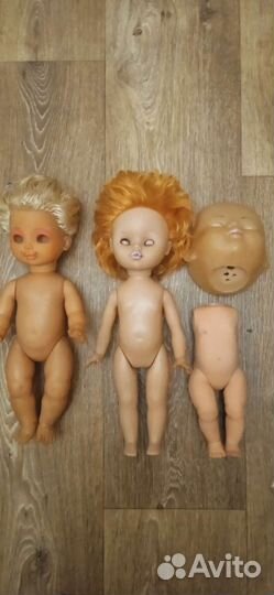 Кукла, запчасти для кукол гдр, СССР