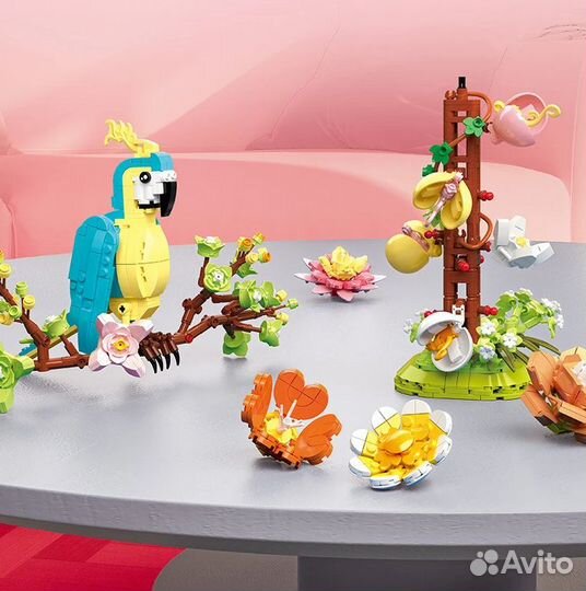 Конструктор Попугай в саду