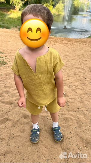 Костюм Муслин размер 92, 116