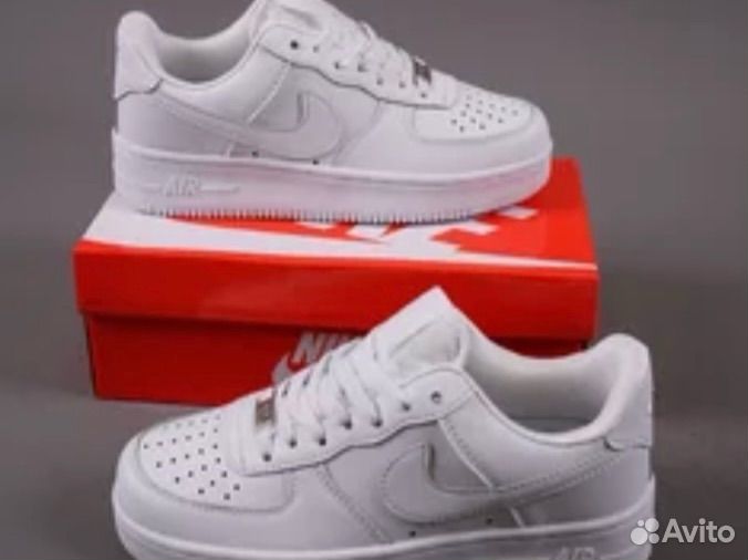 Кроссовки Nike air force 1 white