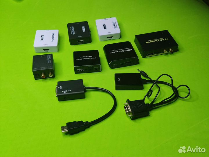 Переходники hdmi, AV, VGA, spdif, Toslink