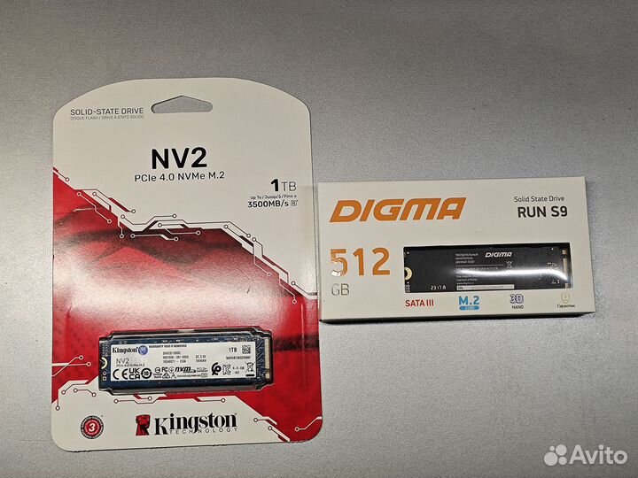 Новые M2 SSD диски 1 Tb