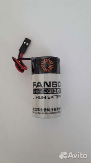 Литиевые батарейки ER26500 (C) с коннектором