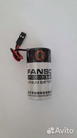 Литиевые батарейки ER26500 (C) с коннектором