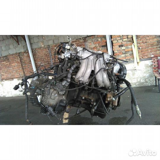 Двигатель двс с навесным toyota vista SV41 3S-FE 1