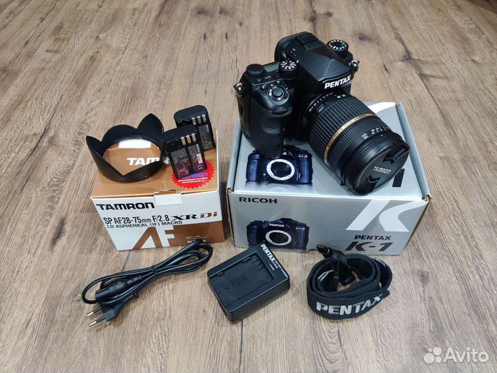 Фотоаппарат Pentax K-1 и Объектив Tamron