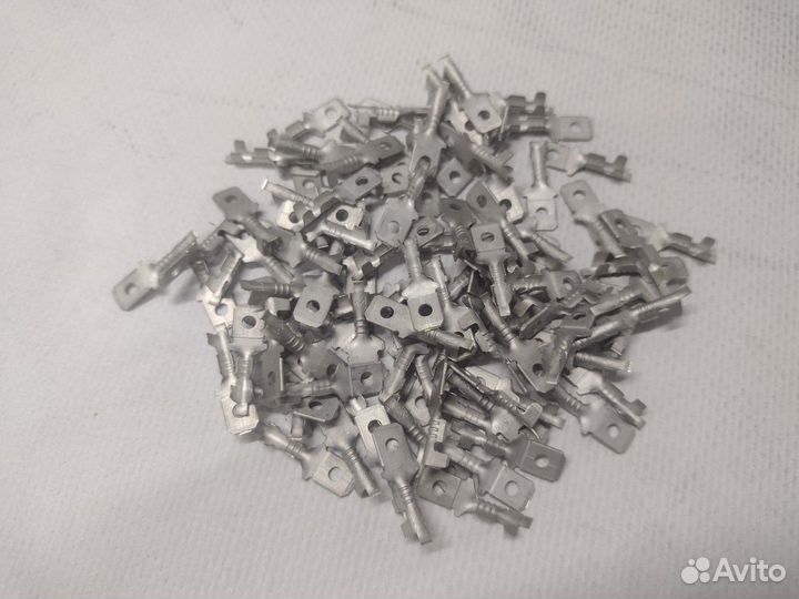 Клемма 6,3 папа 0,5-1,5мм уп.100шт