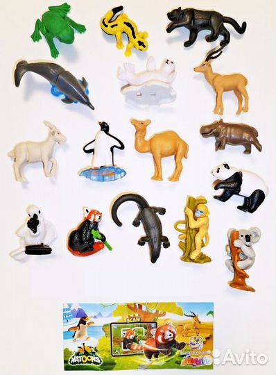 Фигурки kinder natoons 2024