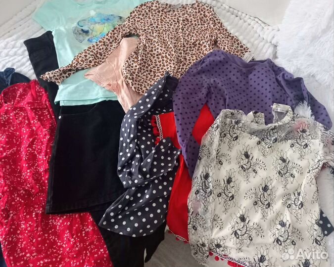 Вещи на девочку 10-11 лет, рост 146-152
