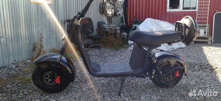 Электроскутер citycoco kugoo c3